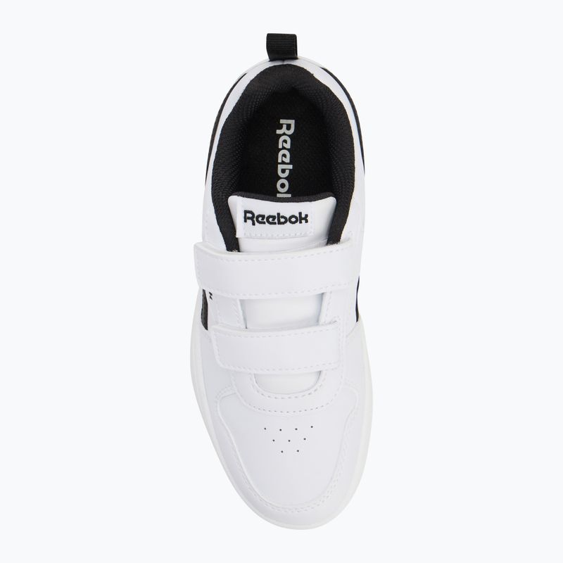 Reebok Royal Prime 2.0 Two Strap white/white/black children's shoes 5