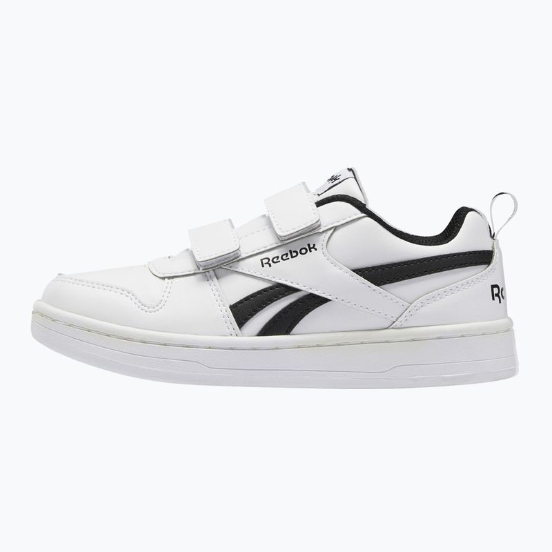 Reebok Royal Prime 2.0 Two Strap white/white/black children's shoes 8