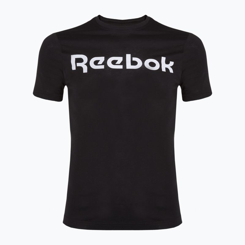 Men's Reebok Gs Linear Read T-shirt black/white