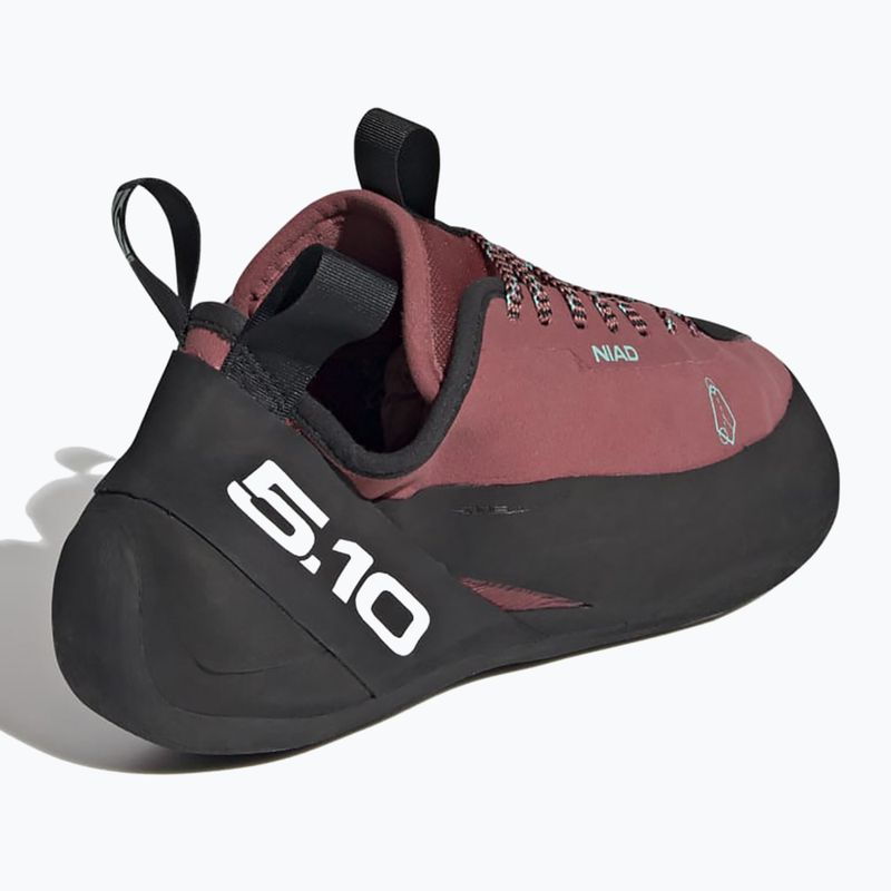Men's climbing shoes adidas Five Ten Niad Lace core black/crew red/acid mint 10