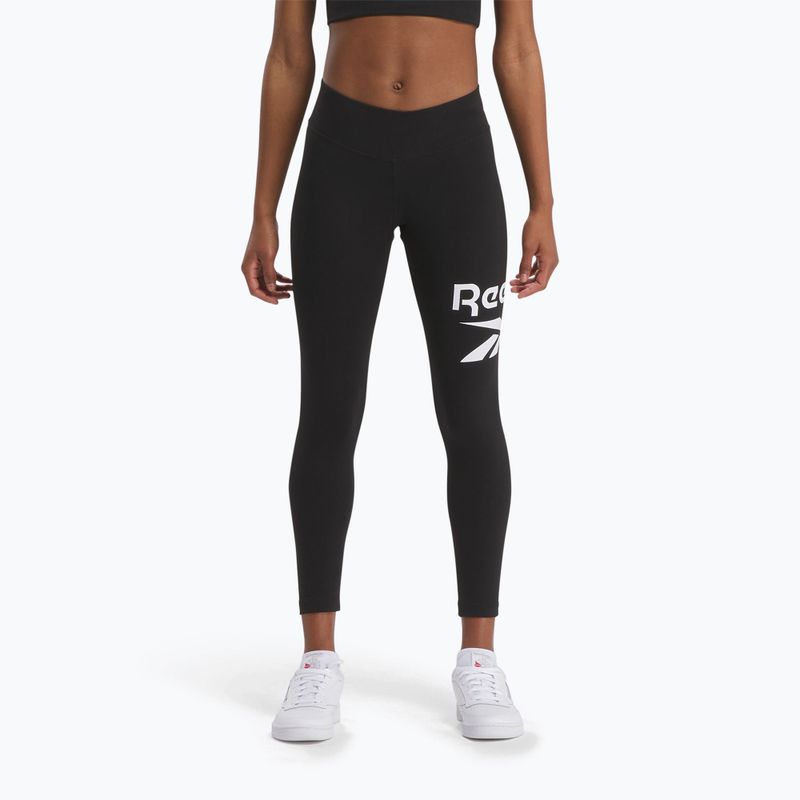 Women's leggings Reebok Identity Big Logo Cotton black