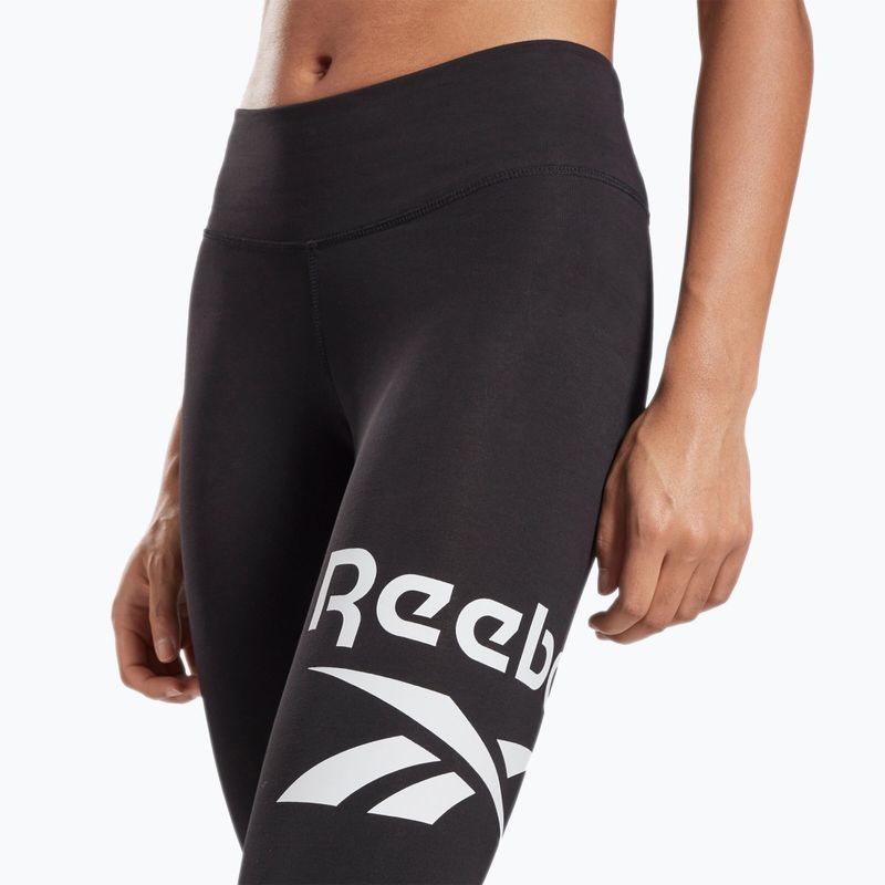 Women's leggings Reebok Identity Big Logo Cotton black 4