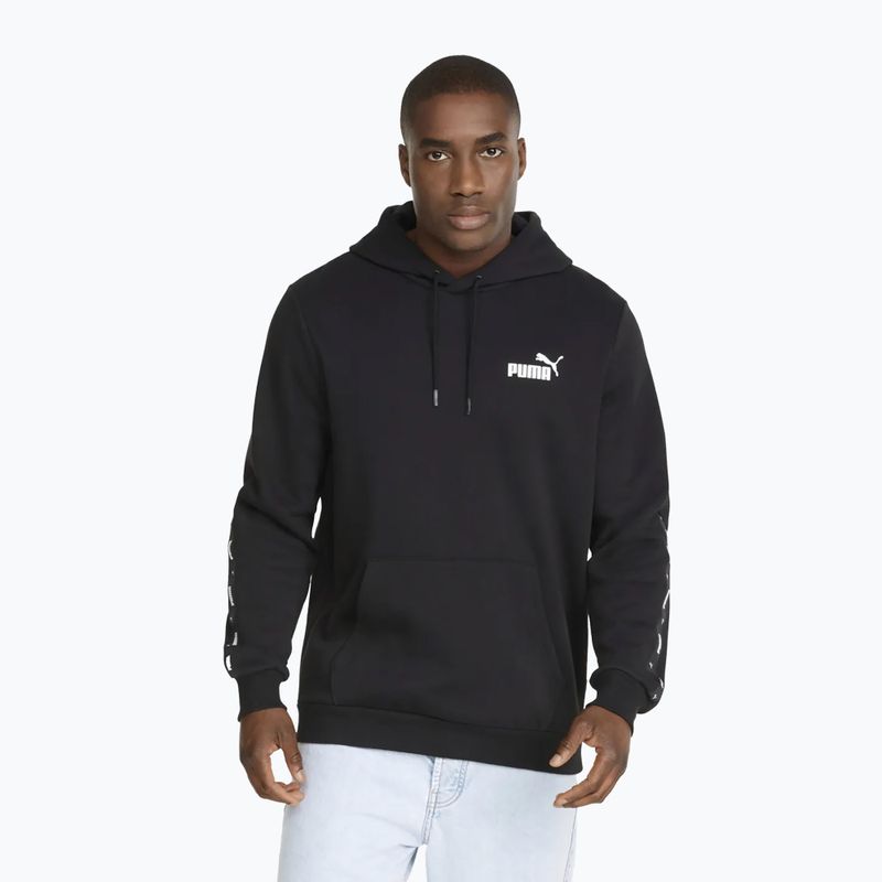 Men's PUMA Essentials+ Tape sweatshirt puma black