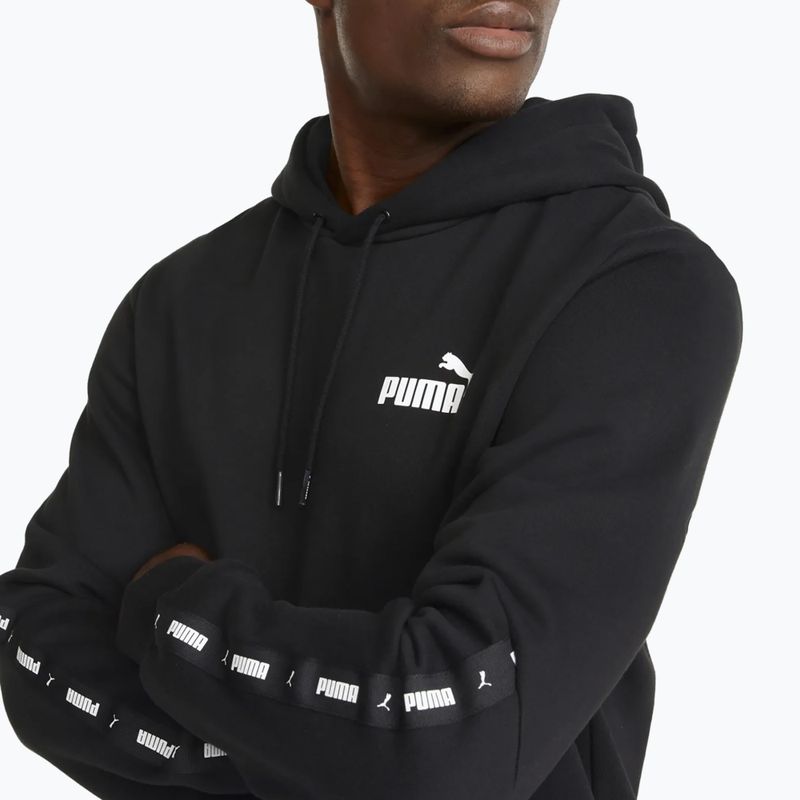 Men's PUMA Essentials+ Tape sweatshirt puma black 4