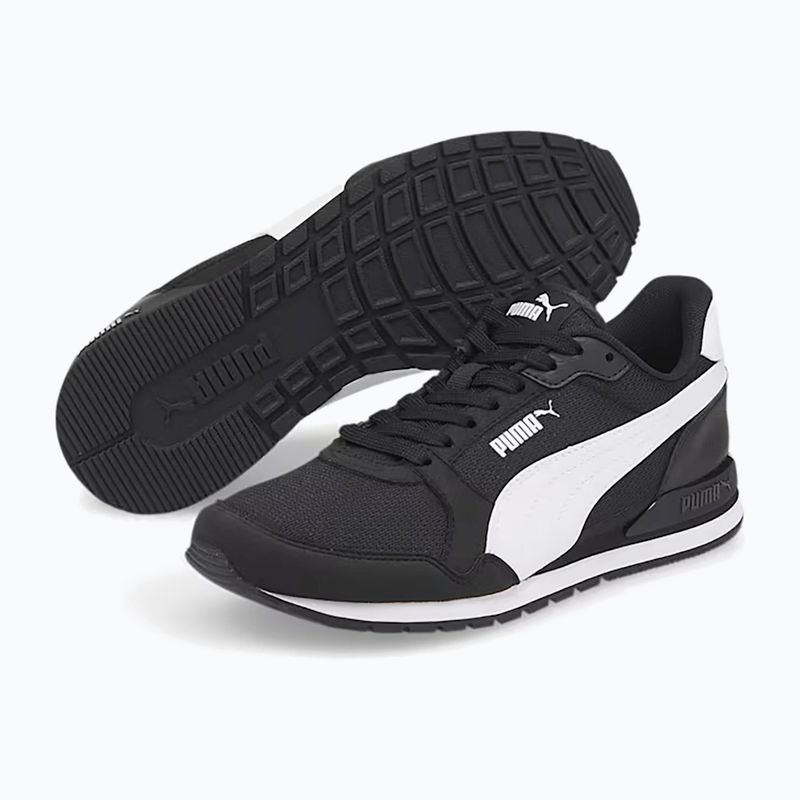 PUMA ST Runner v3 Mesh children's shoes puma black/puma white 10