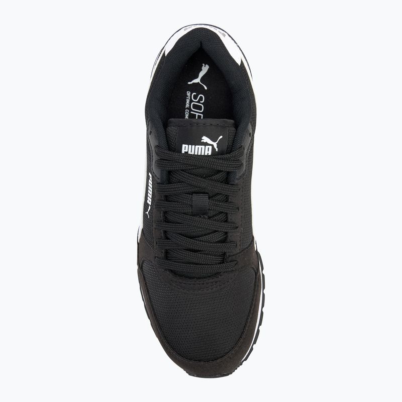 PUMA ST Runner v3 Mesh children's shoes puma black/puma white 5