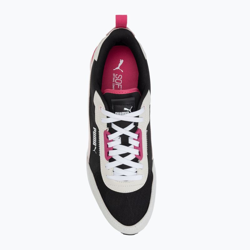 PUMA R22 men's shoes puma black / chalk pink / puma white 5