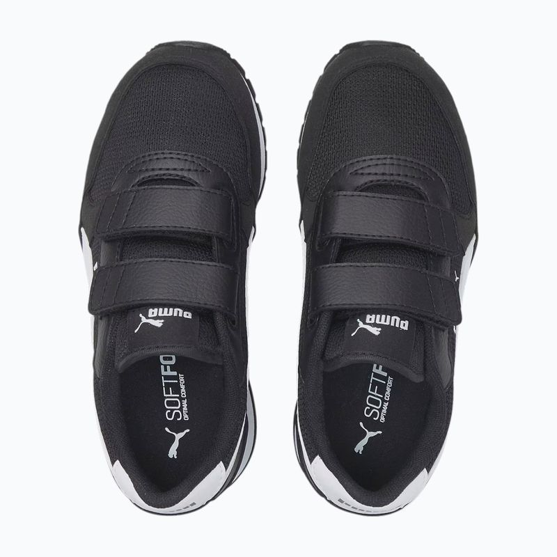 PUMA ST Runner v3 Mesh V PS children's shoes puma black/puma white 12