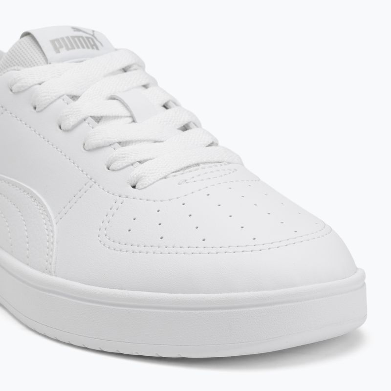 PUMA Rickie Jr junior shoes puma white/puma white/glacier gray 7