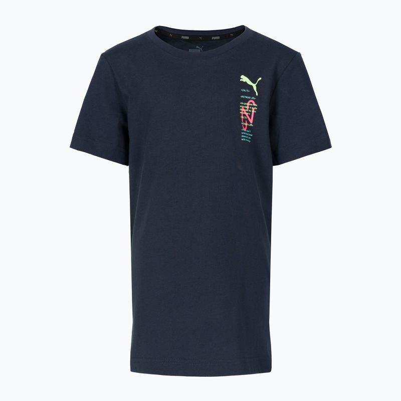 PUMA children's football shirt Neymar Jr. 24/7 Graphic navy blue 605775 09
