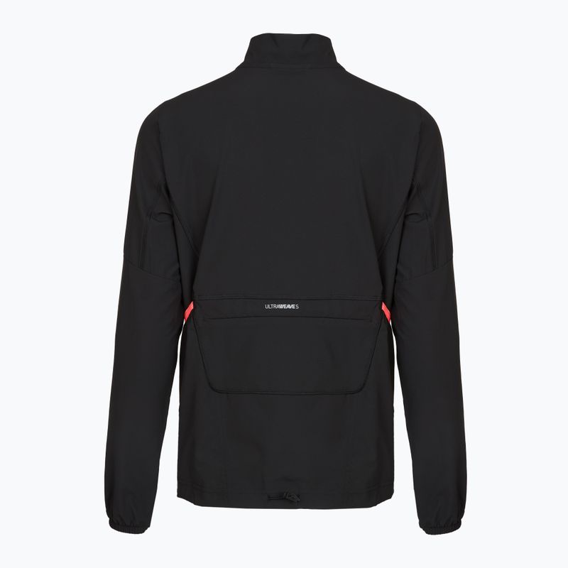 Women's running jacket Puma Run Ultraweave S Woven Jacket black/white 2