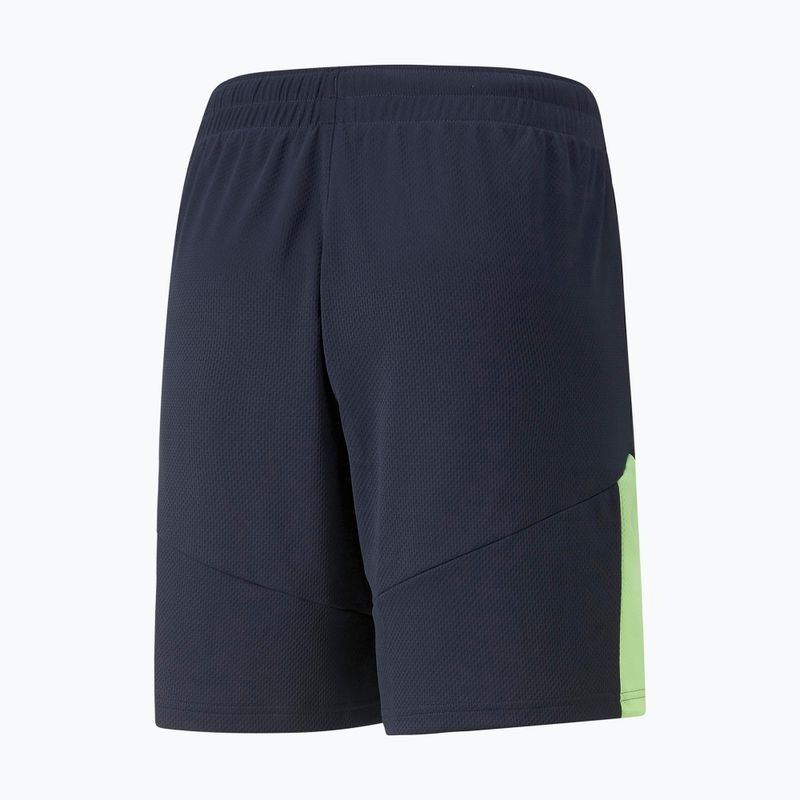 PUMA men's football shorts Individual Final navy blue 658042 47 2