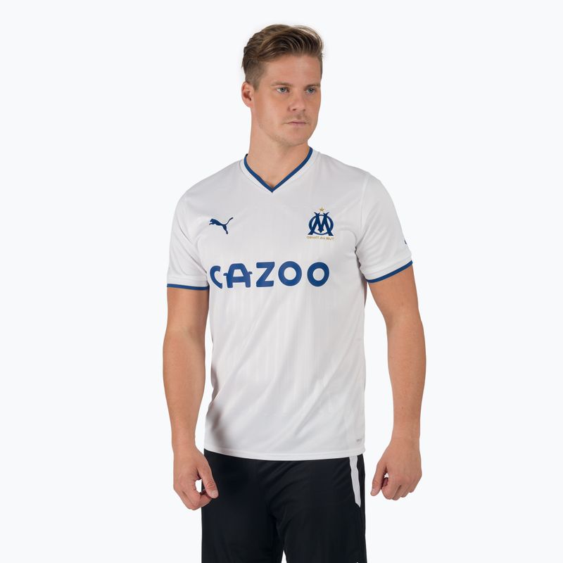 Men's football jersey PUMA Om Home Jersey Replica white 766085 01