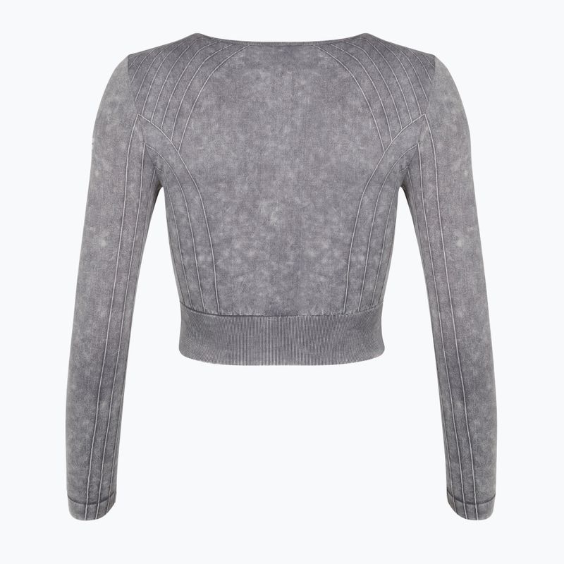 FILA women's Radnor Semless Cropped night owl t-shirt 2