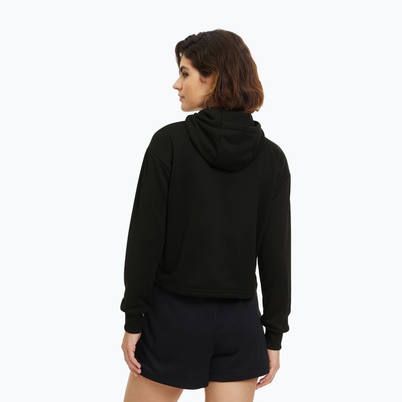 Women's FILA Rheine Cropped Hoody black 3