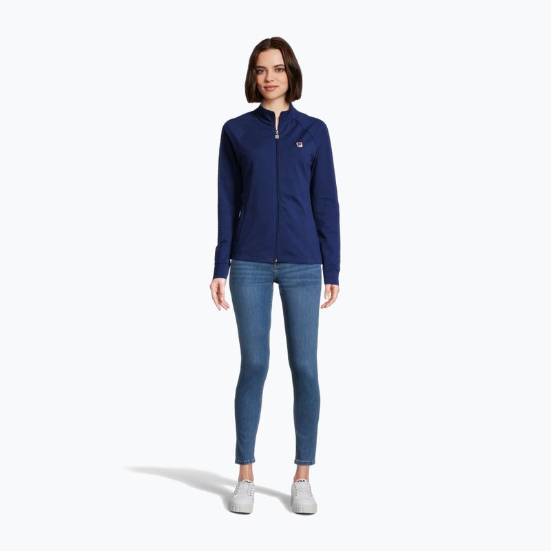 FILA women's Benidorm Track sweatshirt medieval blue 2
