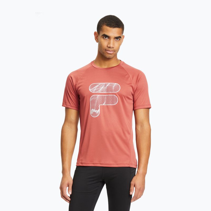 FILA Riverhead men's t-shirt marsala 4