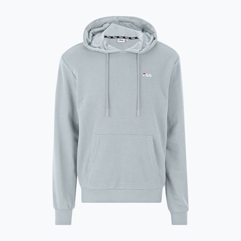 Men's FILA Bengel Regular Hoody light grey melange sweatshirt