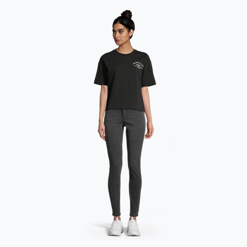 Women's FILA Boms Loose Fit T-shirt black 2
