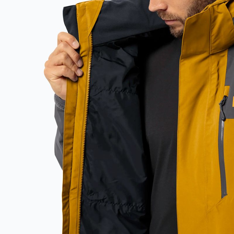 Jack Wolfskin men's 3-in-1 jacket Jasper 2L curry 4