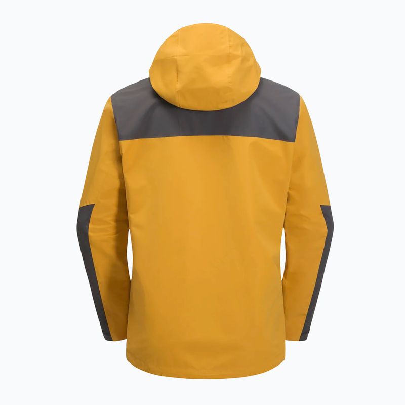 Jack Wolfskin men's 3-in-1 jacket Jasper 2L curry 7
