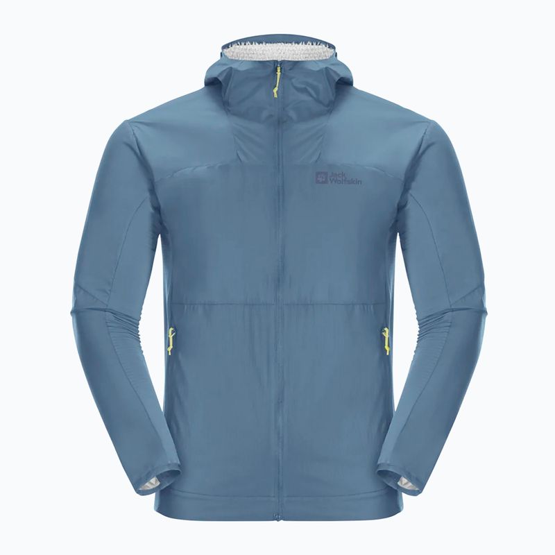 Jack Wolfskin Prelight Alpha men's hybrid jacket elemental blue 5