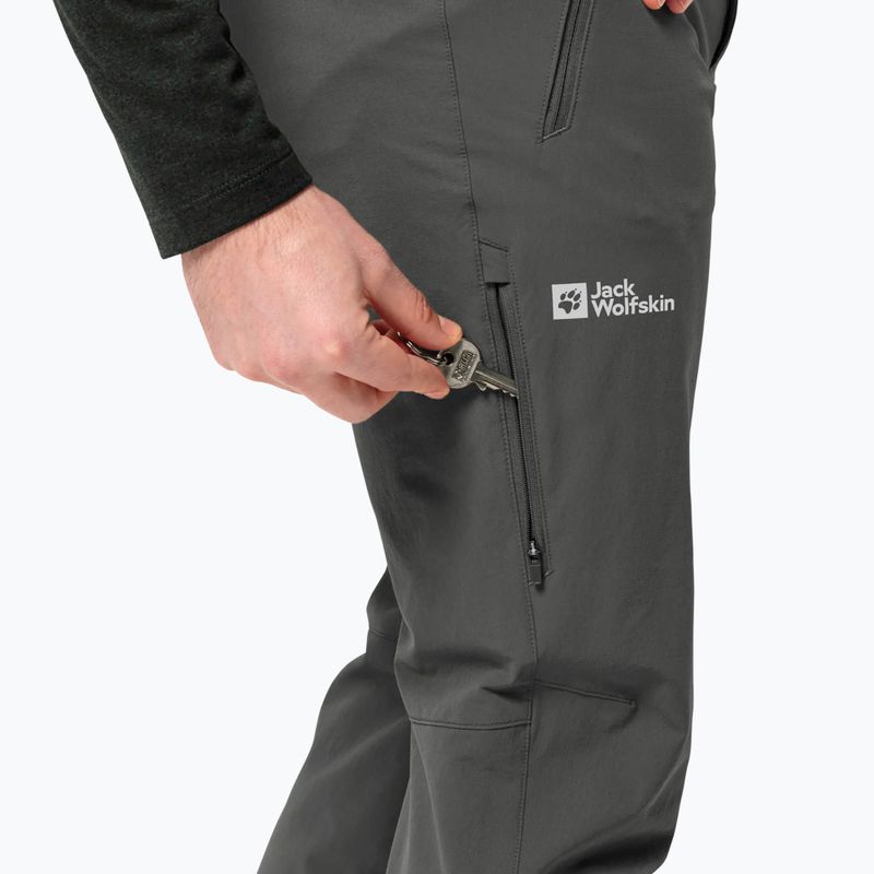 Jack Wolfskin Activate Xt men's softshell trousers salte 6