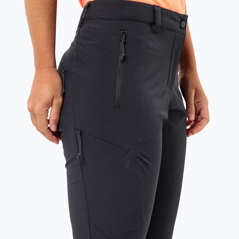 Jack Wolfskin women's softshell trousers Holdsteig black 3