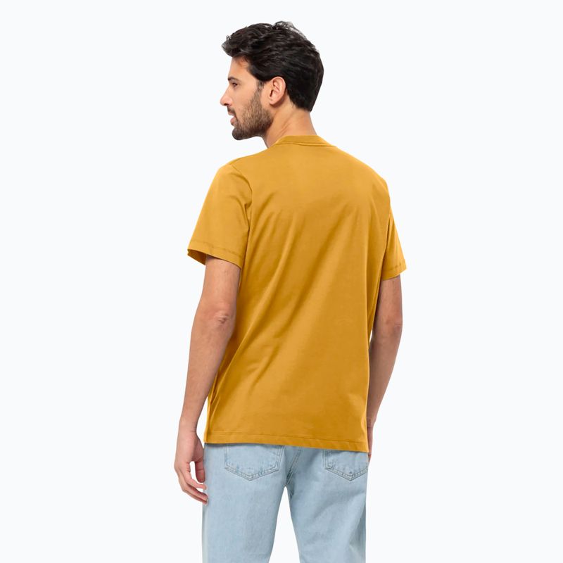 Jack Wolfskin men's Essential curry t-shirt 2