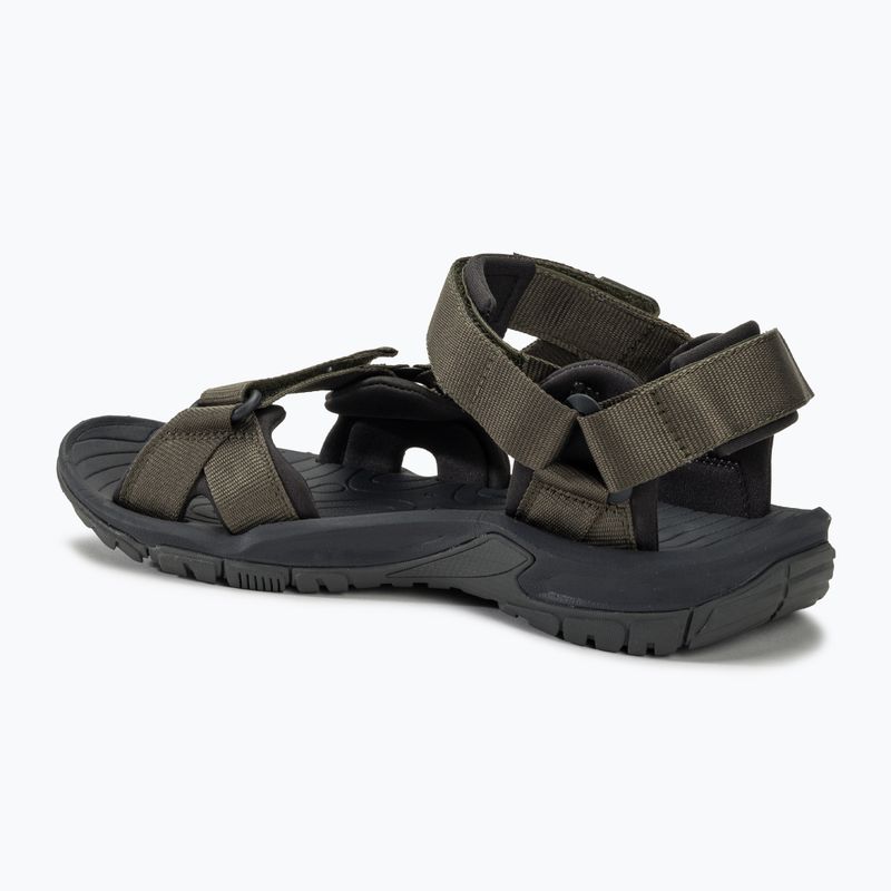 Jack Wolfskin men's Lakewood Ride island moss sandals 3