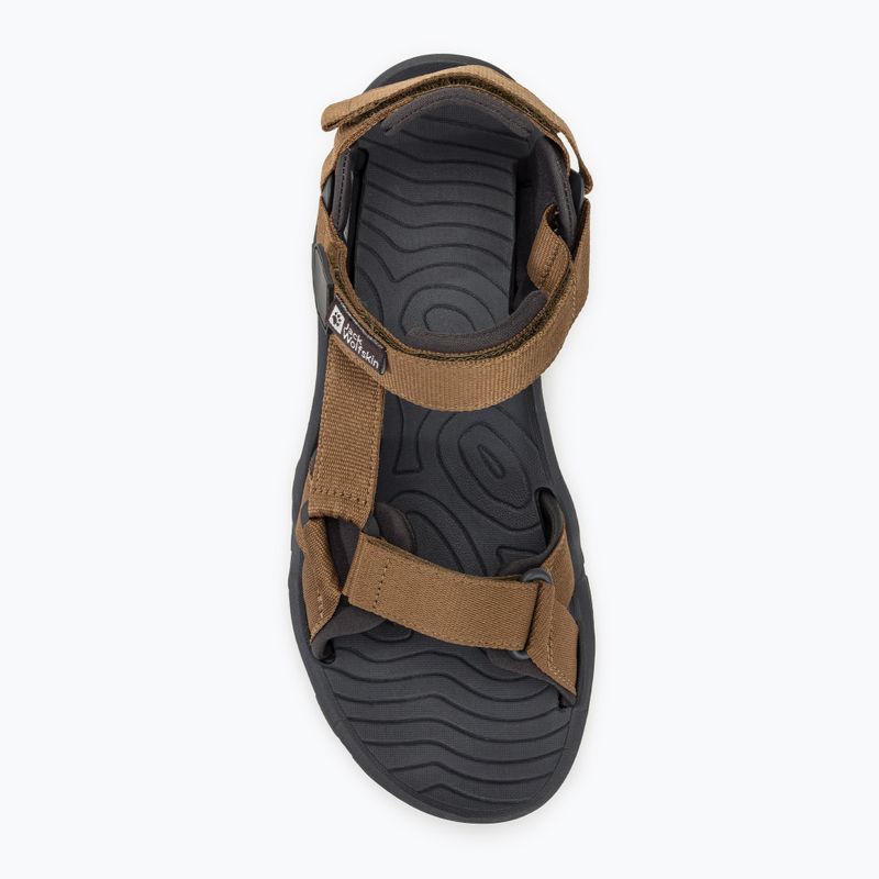 Jack Wolfskin men's Lakewood Ride tabacco sandals 5