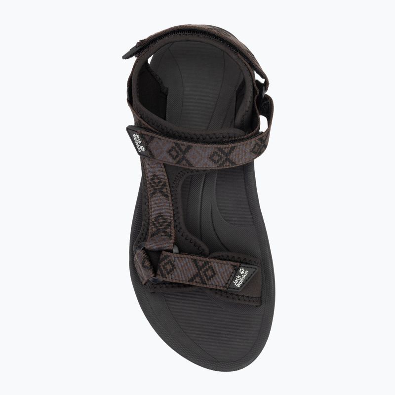 Jack Wolfskin women's sandals Wave Breaker black 5