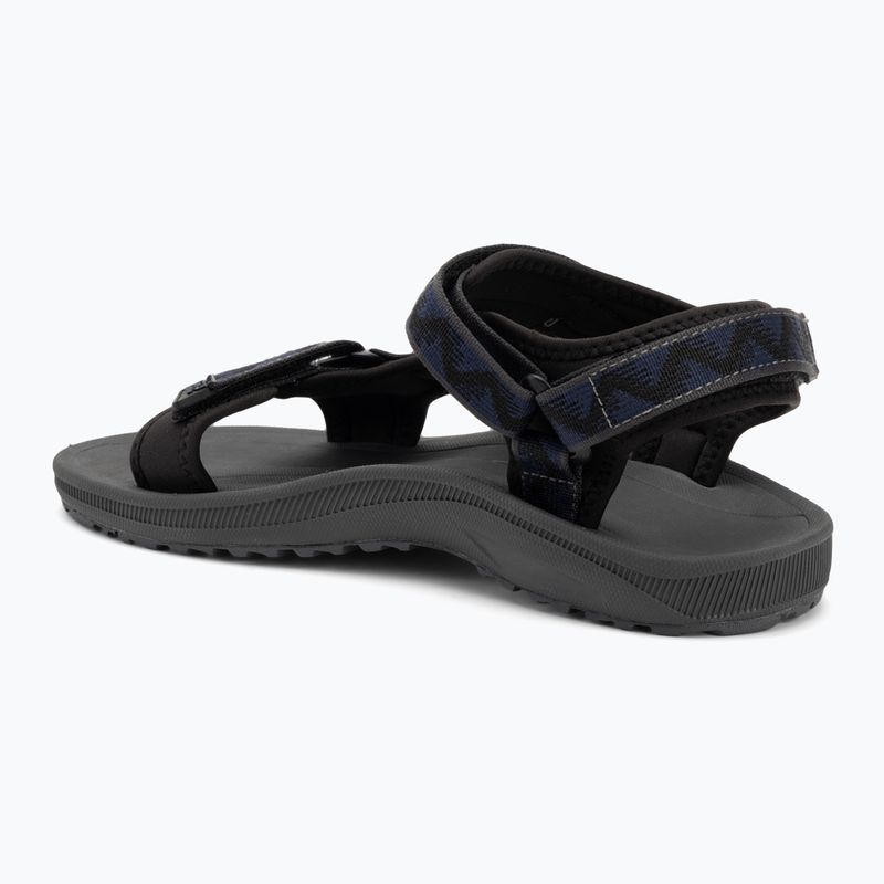 Jack Wolfskin men's sandals Wave Breaker black midnight blue 3