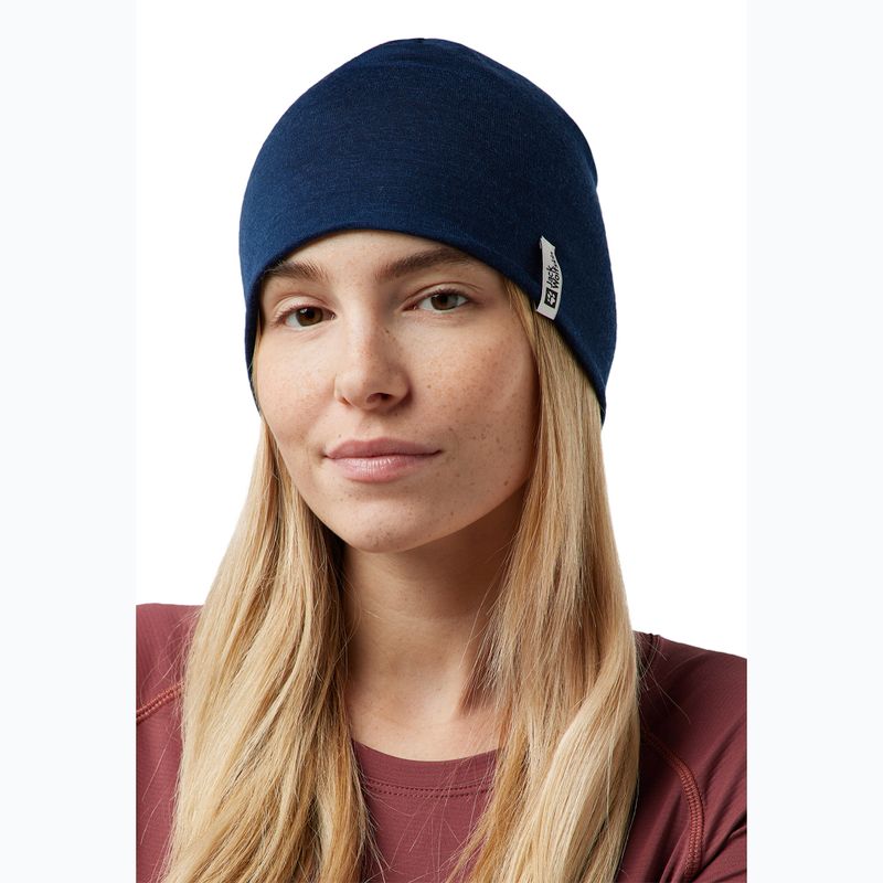 Jack Wolfskin Rib Merino winter beanie night blue 3