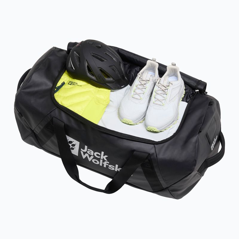 Jack Wolfskin Expdn Duffle 100 l travel bag black 6