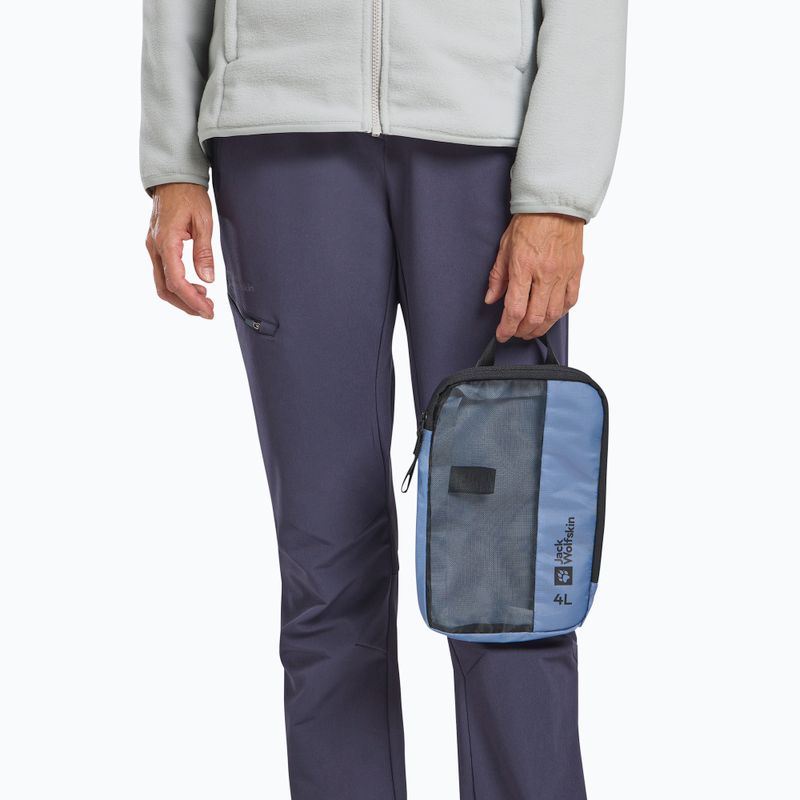 Jack Wolfskin Compression Cube 4 l travel organiser elemental blue 7