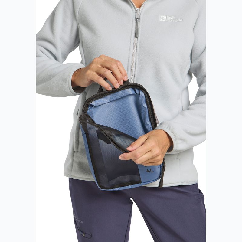 Jack Wolfskin Compression Cube 4 l travel organiser elemental blue 10