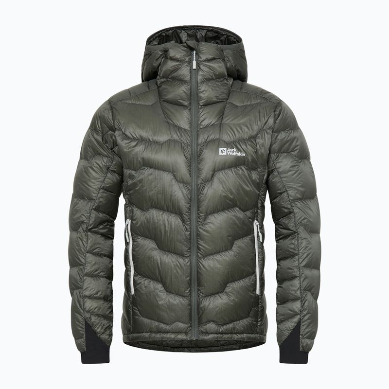 Jack Wolfskin men's Alpspitze Down Hoody slate green 6