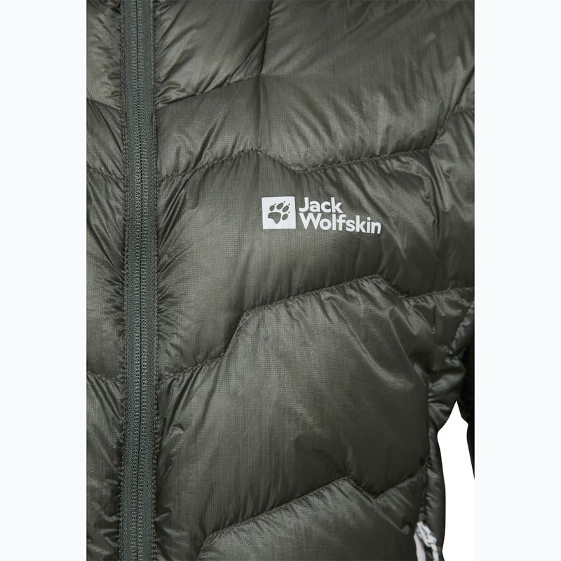 Jack Wolfskin men's Alpspitze Down Hoody slate green 9
