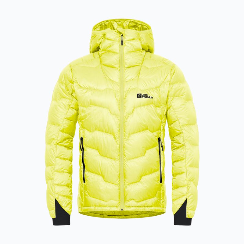 Jack Wolfskin men's Alpspitze Down Hoody firefly jacket 7