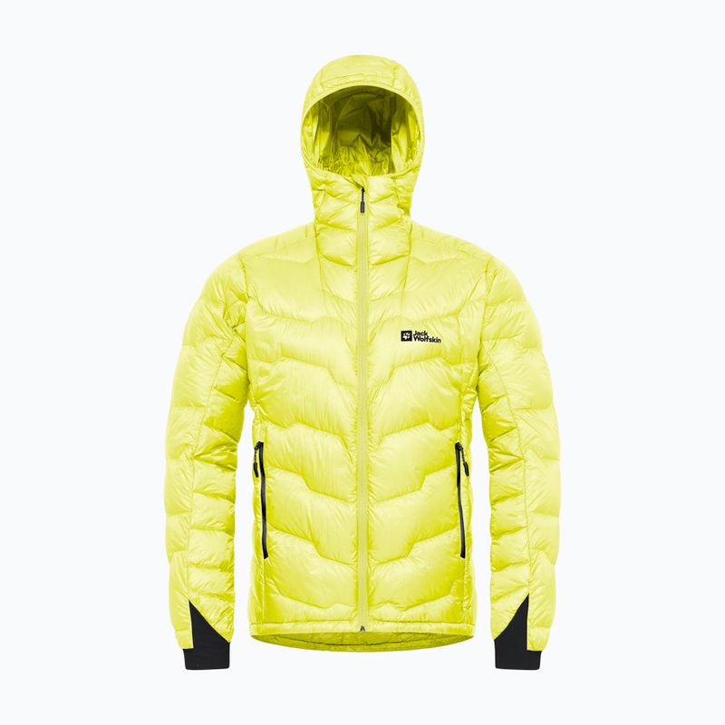 Jack Wolfskin men's Alpspitze Down Hoody firefly jacket 8