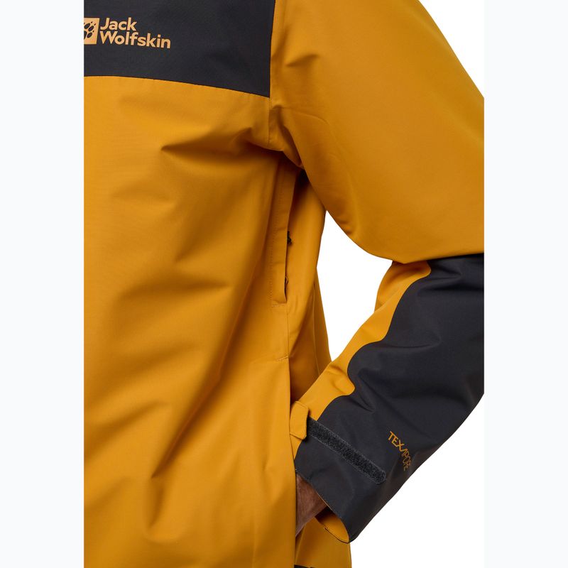 Jack Wolfskin men's Jasper 3In1 jacket safflower 10