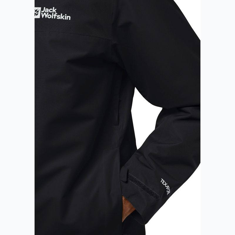Men's 3in1 jacket Jack Wolfskin Jasper 3In1 black 9