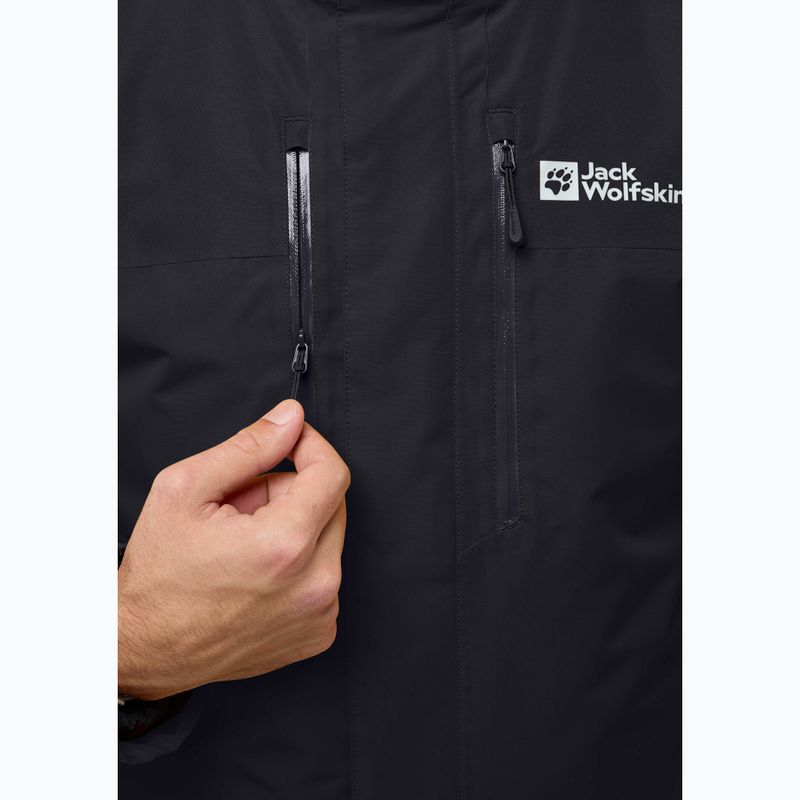 Men's 3in1 jacket Jack Wolfskin Jasper 3In1 black 14