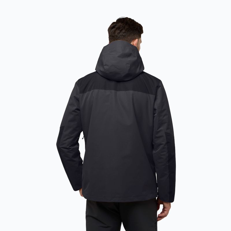 Jack Wolfskin men's Jasper 3In1 phantom jacket 2