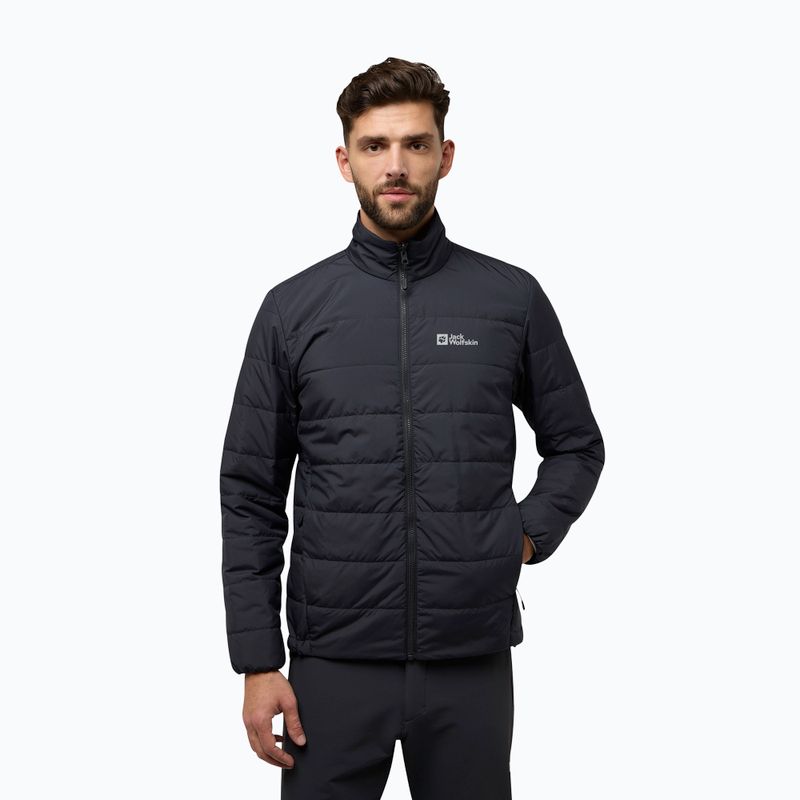 Jack Wolfskin men's Jasper 3In1 phantom jacket 4