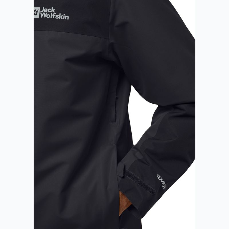 Jack Wolfskin men's Jasper 3In1 phantom jacket 10