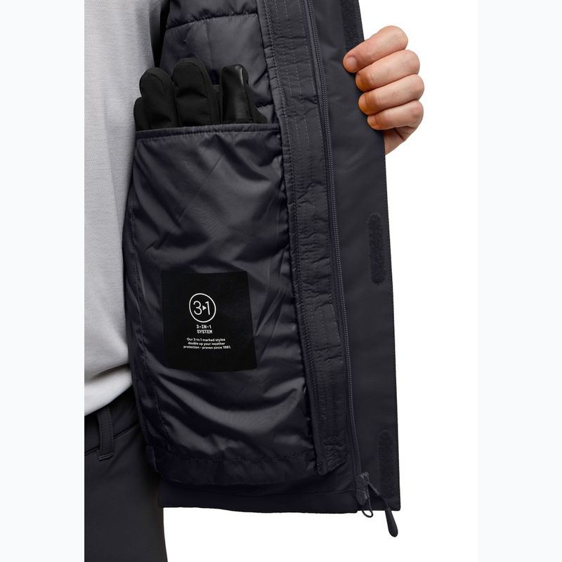 Jack Wolfskin men's Jasper 3In1 phantom jacket 14