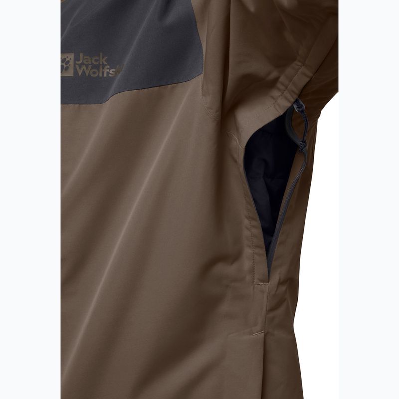 Jack Wolfskin men's Jasper 3In1 jacket cold coffee 12