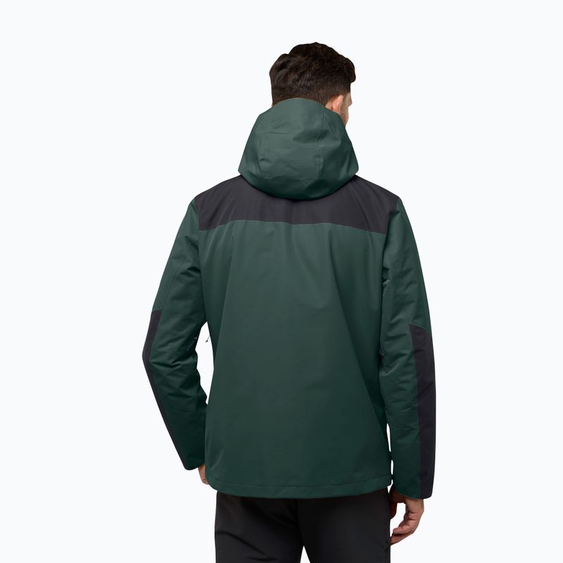 Jack Wolfskin men's Jasper 3In1 jacket black olive 3